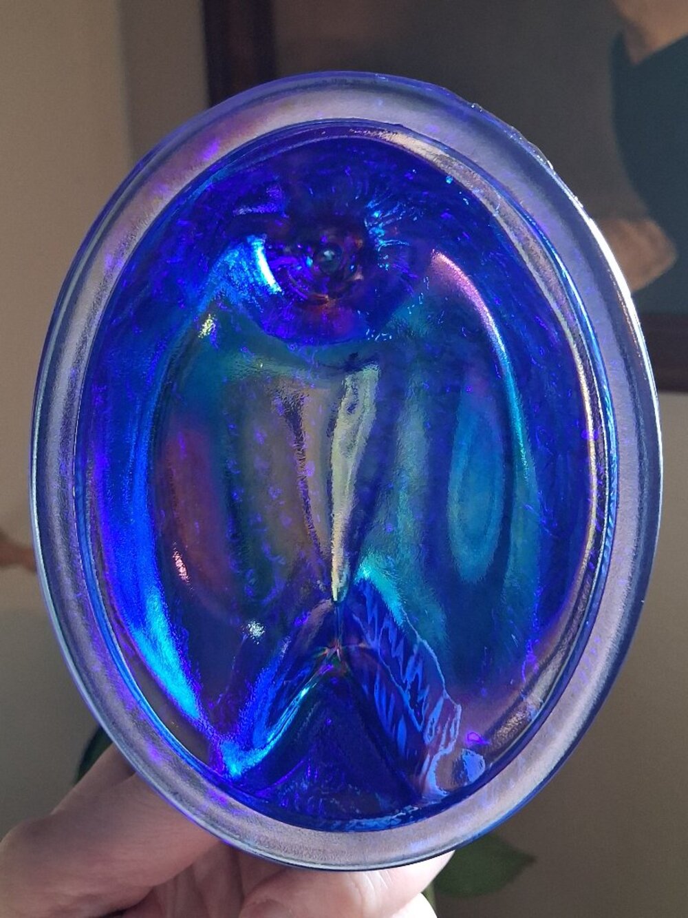 Mosser Cobalt Carnival Hen on Nest - Picture 3 of 5